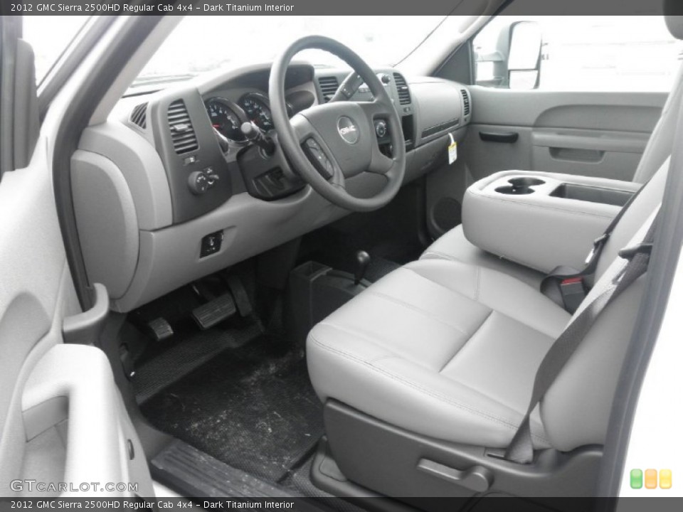 Dark Titanium Interior Photo for the 2012 GMC Sierra 2500HD Regular Cab 4x4 #54639627