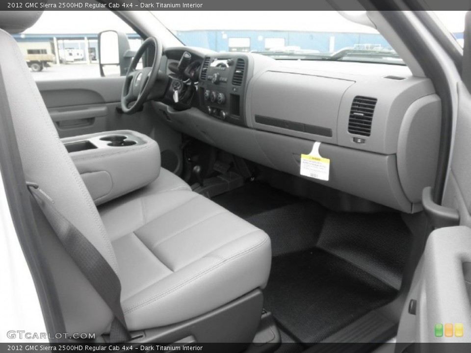 Dark Titanium Interior Photo for the 2012 GMC Sierra 2500HD Regular Cab 4x4 #54639711