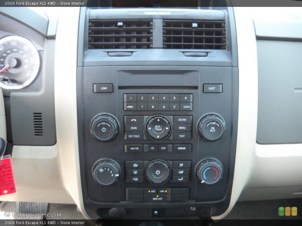 Stone Interior Controls for the 2009 Ford Escape XLS 4WD #54640725