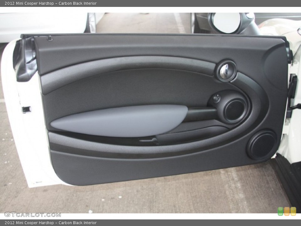 Carbon Black Interior Door Panel for the 2012 Mini Cooper Hardtop #54642111