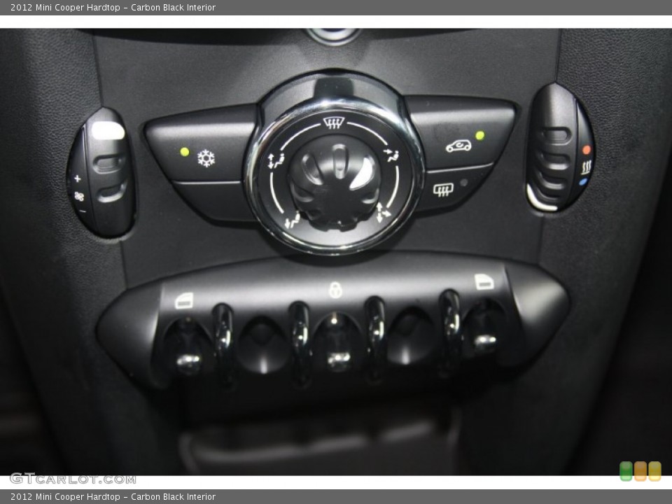 Carbon Black Interior Controls for the 2012 Mini Cooper Hardtop #54642138