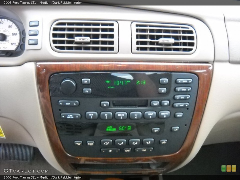 Medium/Dark Pebble Interior Audio System for the 2005 Ford Taurus SEL #54642162
