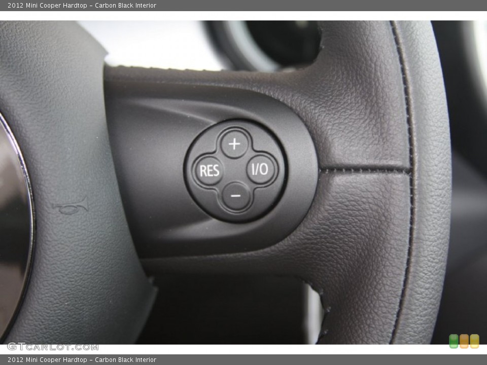 Carbon Black Interior Controls for the 2012 Mini Cooper Hardtop #54642180
