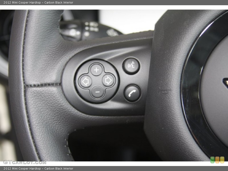 Carbon Black Interior Controls for the 2012 Mini Cooper Hardtop #54642189
