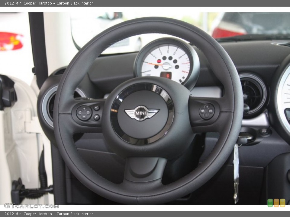 Carbon Black Interior Steering Wheel for the 2012 Mini Cooper Hardtop #54642216