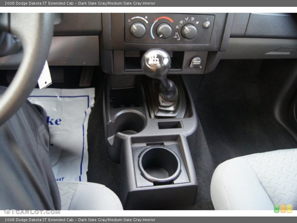 Dark Slate Gray/Medium Slate Gray Interior Transmission for the 2008 Dodge Dakota ST Extended Cab #54642666