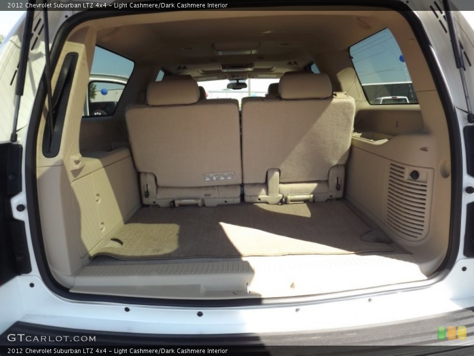 Light Cashmere/Dark Cashmere Interior Trunk for the 2012 Chevrolet Suburban LTZ 4x4 #54642759