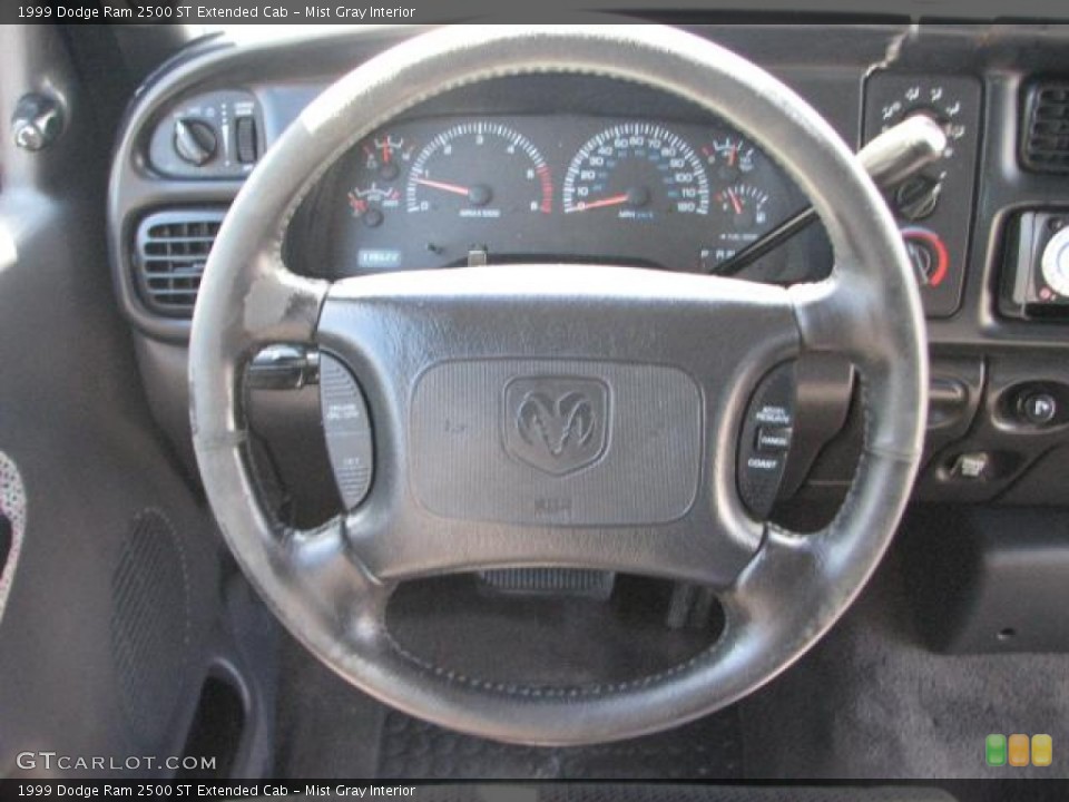 Mist Gray Interior Steering Wheel for the 1999 Dodge Ram 2500 ST Extended Cab #54644115