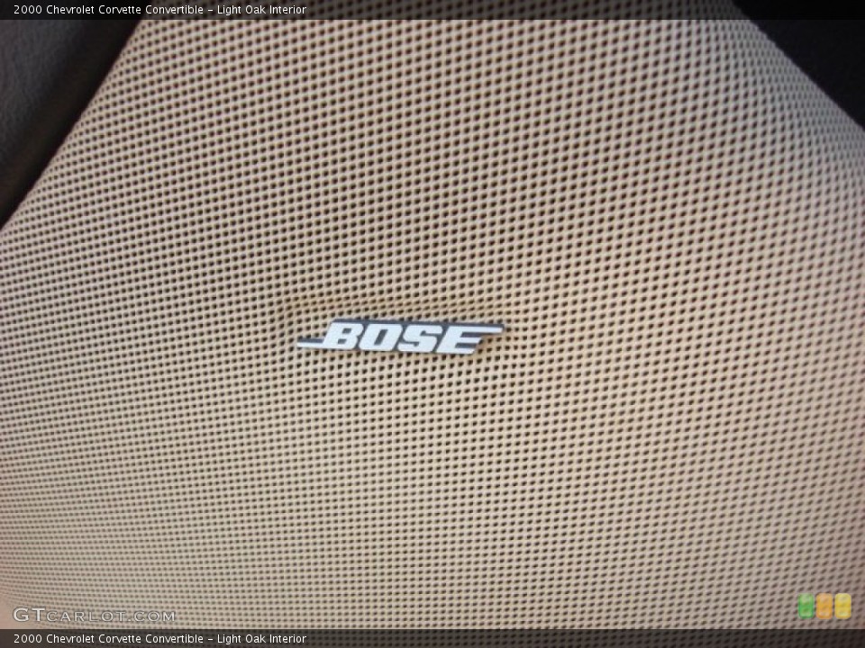 Light Oak Interior Audio System for the 2000 Chevrolet Corvette Convertible #54646292
