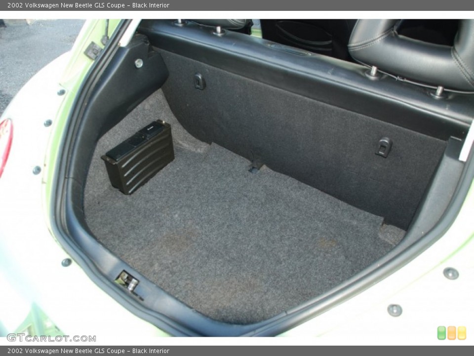 Black Interior Trunk for the 2002 Volkswagen New Beetle GLS Coupe #54646356