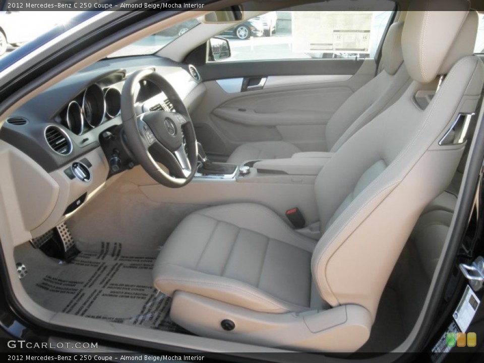 Almond Beige/Mocha Interior Photo for the 2012 Mercedes-Benz C 250 Coupe #54647637