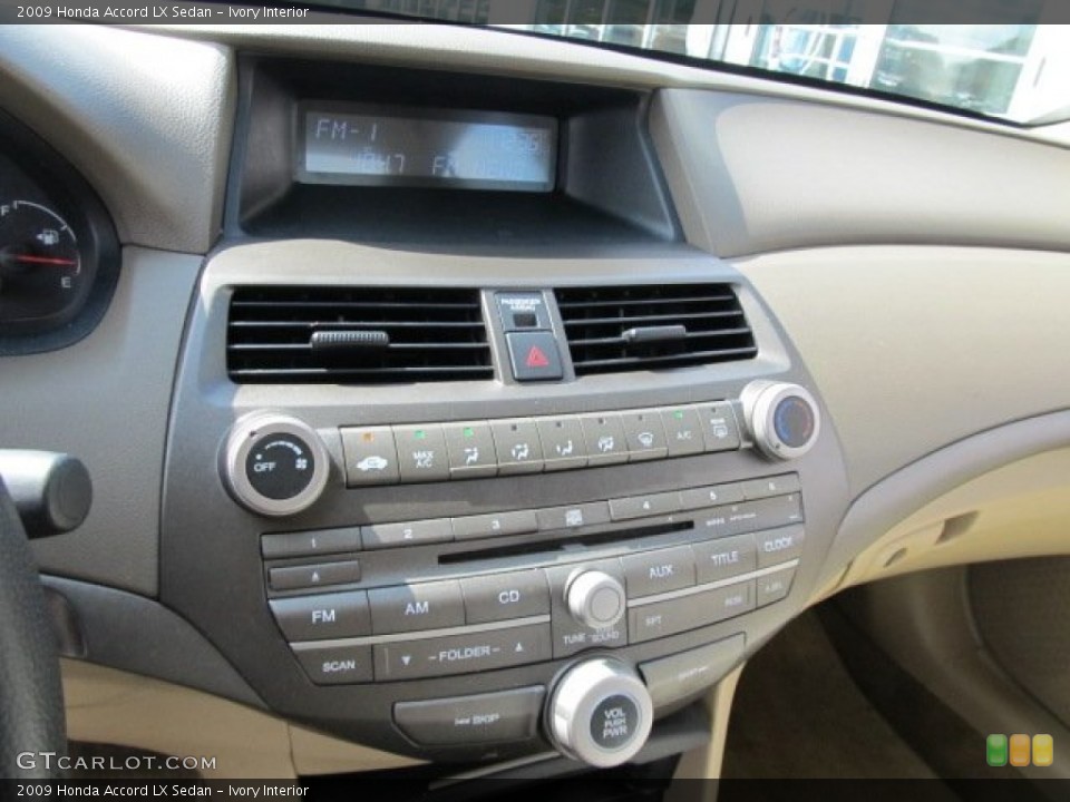 Ivory Interior Controls for the 2009 Honda Accord LX Sedan #54651483