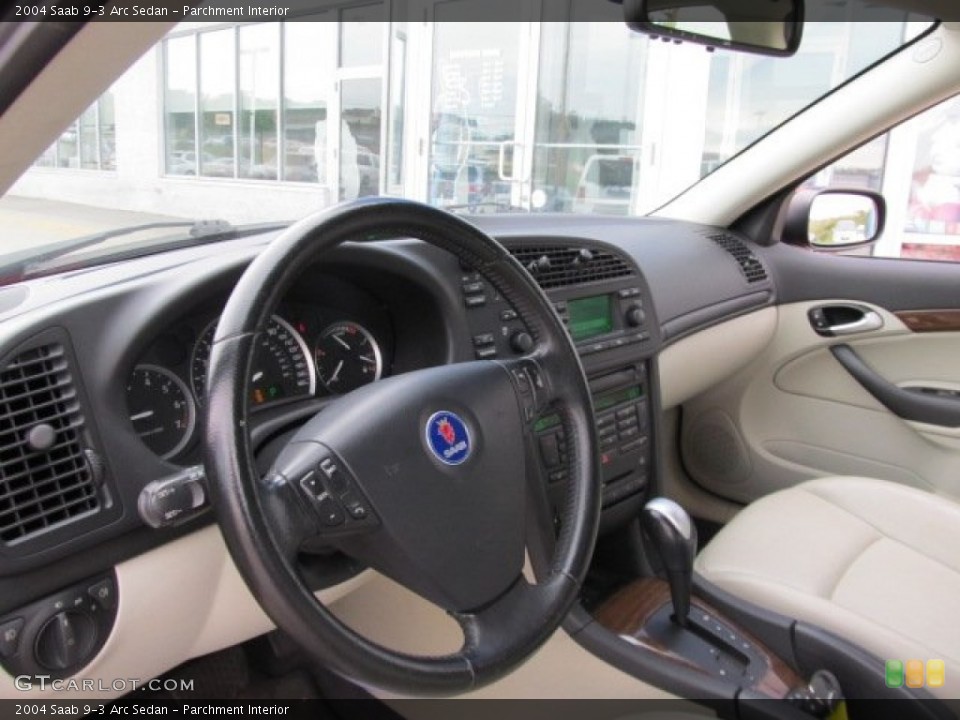 Parchment Interior Photo for the 2004 Saab 9-3 Arc Sedan #54652353