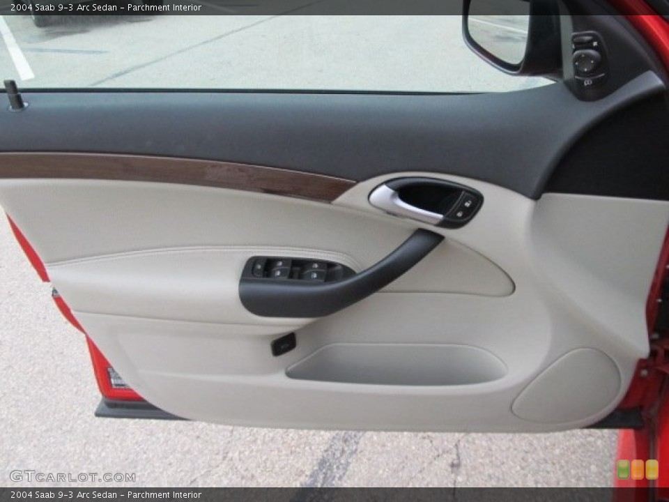 Parchment Interior Door Panel for the 2004 Saab 9-3 Arc Sedan #54652362