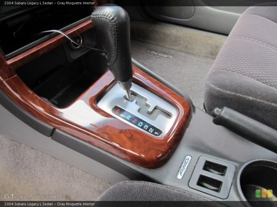Gray Moquette Interior Transmission for the 2004 Subaru Legacy L Sedan #54652734