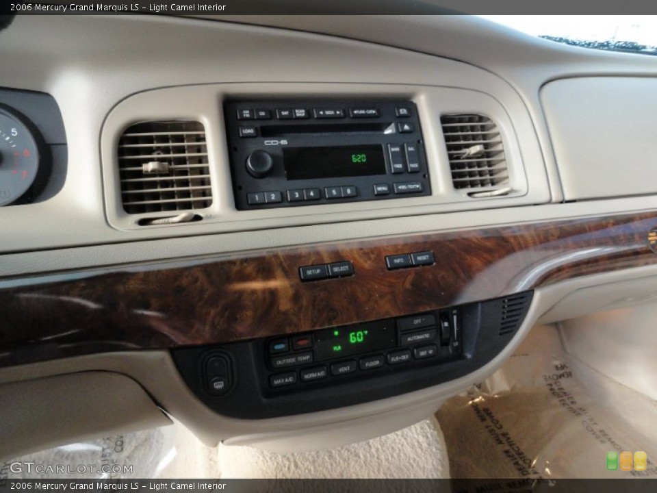 Light Camel Interior Controls for the 2006 Mercury Grand Marquis LS #54654741
