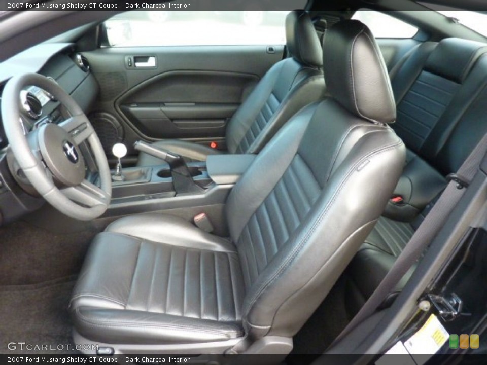 Dark Charcoal Interior Photo for the 2007 Ford Mustang Shelby GT Coupe #54656112