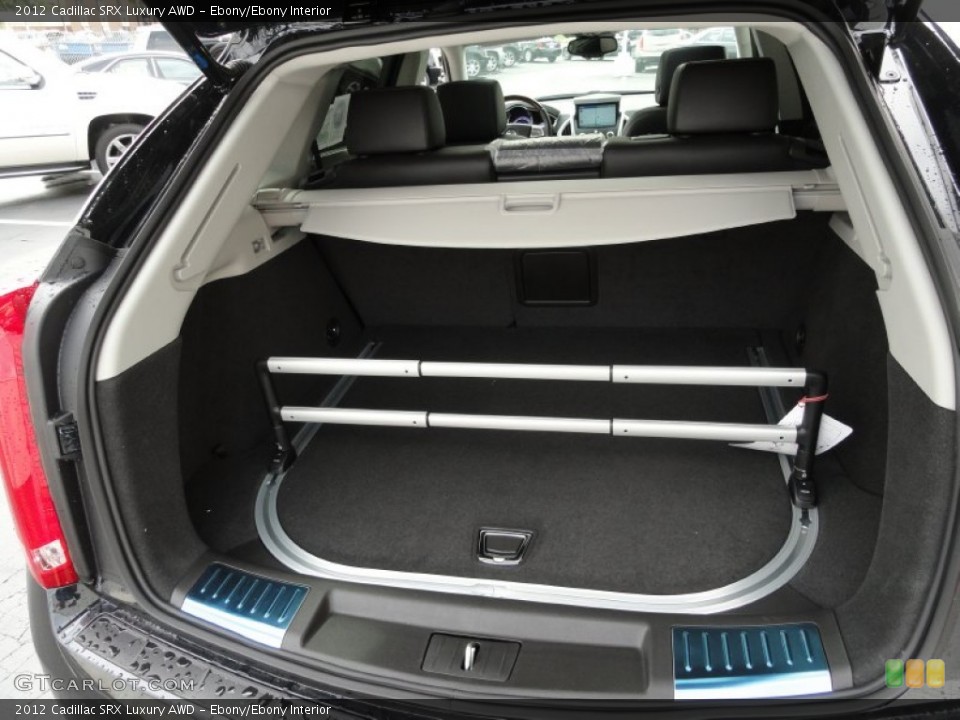 Ebony/Ebony Interior Trunk for the 2012 Cadillac SRX Luxury AWD #54656142