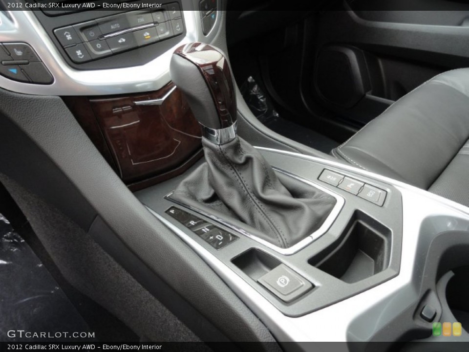Ebony/Ebony Interior Transmission for the 2012 Cadillac SRX Luxury AWD #54656194