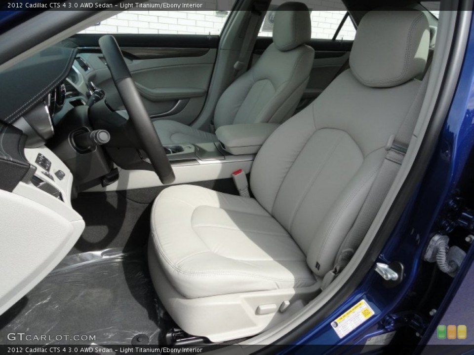 Light Titanium/Ebony Interior Photo for the 2012 Cadillac CTS 4 3.0 AWD Sedan #54656343