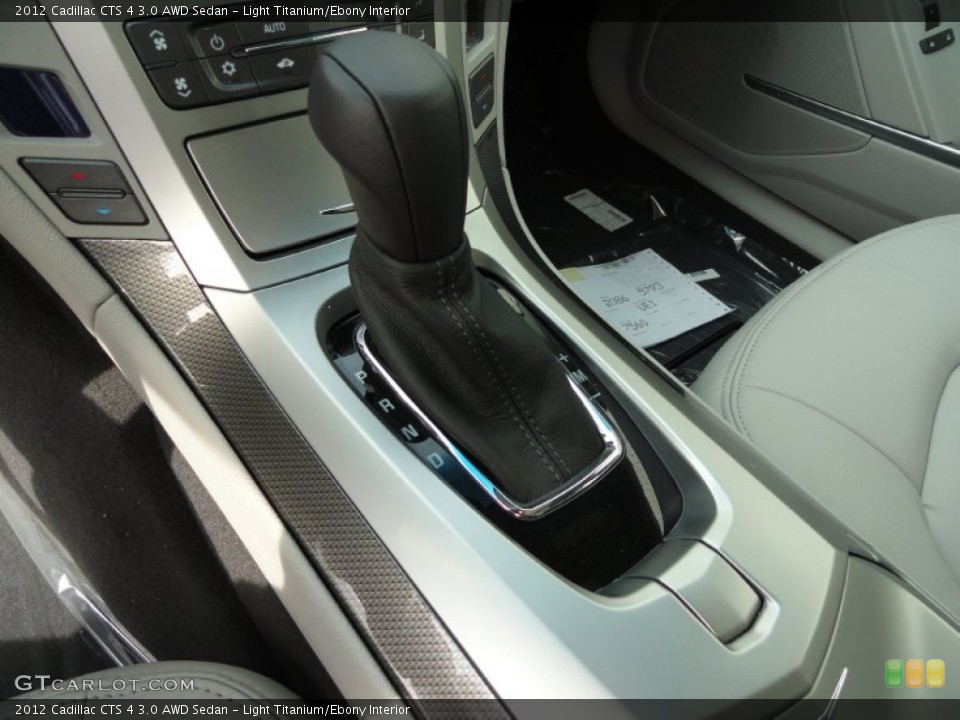 Light Titanium/Ebony Interior Transmission for the 2012 Cadillac CTS 4 3.0 AWD Sedan #54656361