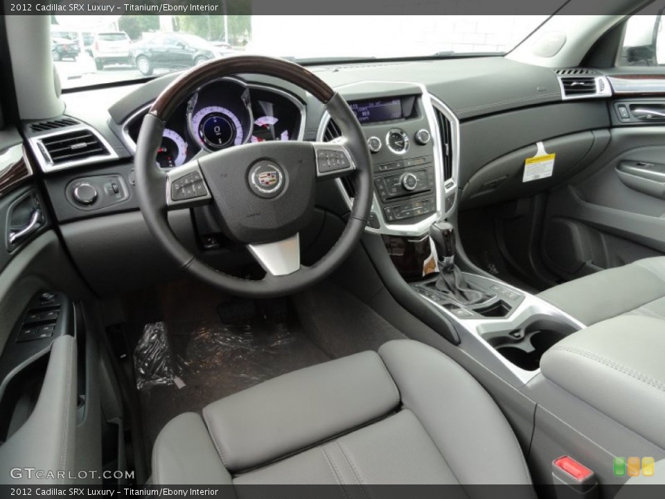 Titanium/Ebony Interior Prime Interior for the 2012 Cadillac SRX Luxury #54657246