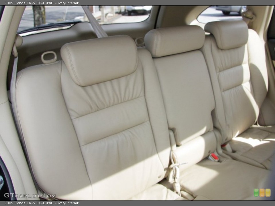 Ivory Interior Photo for the 2009 Honda CR-V EX-L 4WD #54658428