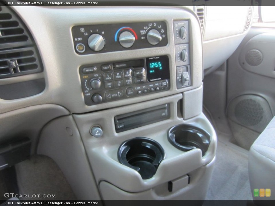 Pewter Interior Controls for the 2001 Chevrolet Astro LS Passenger Van #54659697