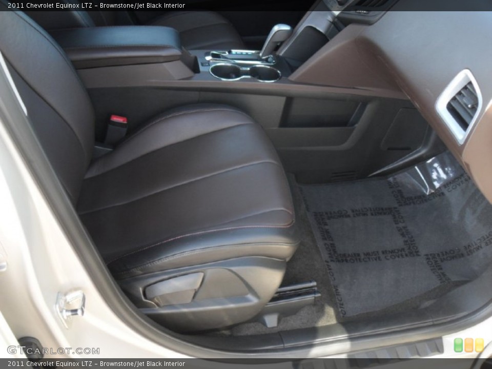 Brownstone/Jet Black Interior Photo for the 2011 Chevrolet Equinox LTZ #54660282