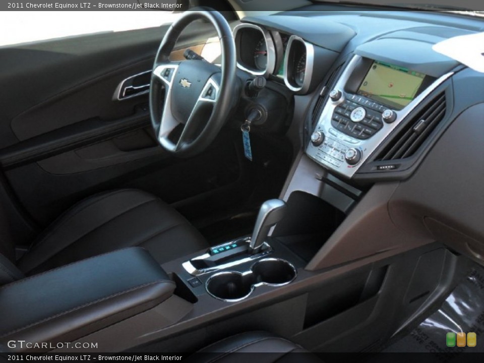 Brownstone/Jet Black Interior Dashboard for the 2011 Chevrolet Equinox LTZ #54660288