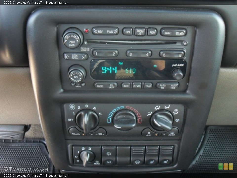 Neutral Interior Audio System for the 2005 Chevrolet Venture LT #54660423