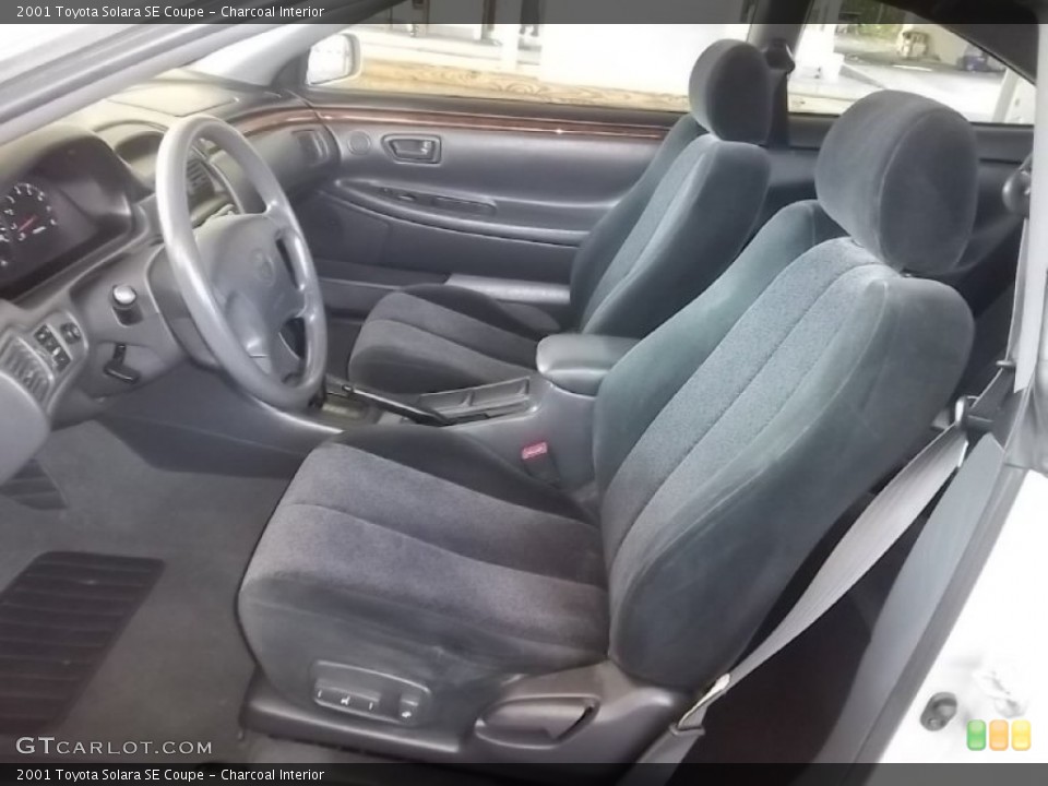Charcoal Interior Photo for the 2001 Toyota Solara SE Coupe #54660582