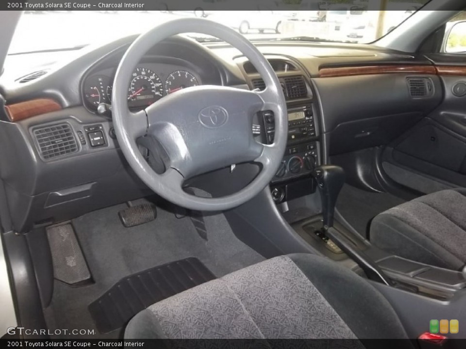 Charcoal Interior Dashboard for the 2001 Toyota Solara SE Coupe #54660601