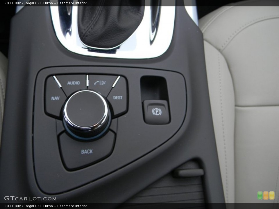 Cashmere Interior Controls for the 2011 Buick Regal CXL Turbo #54662226
