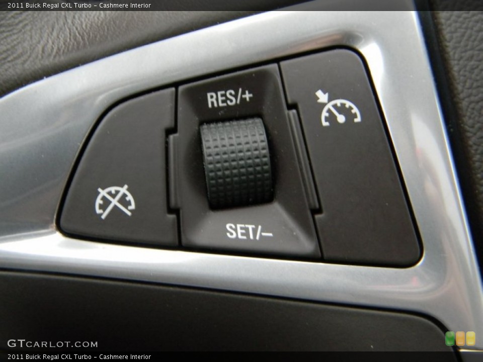 Cashmere Interior Controls for the 2011 Buick Regal CXL Turbo #54662264