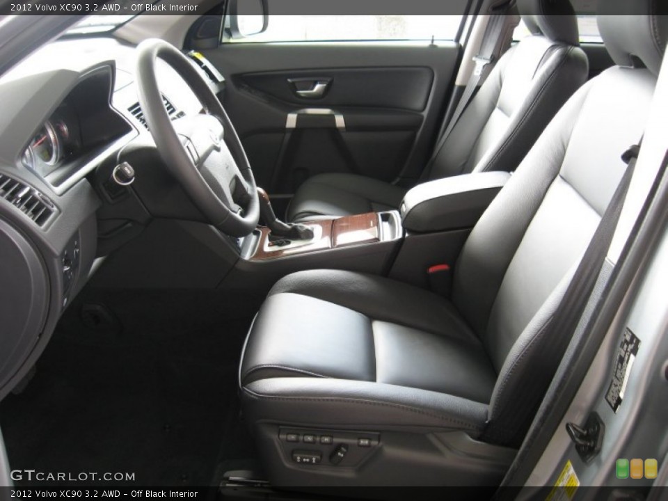 Off Black Interior Photo for the 2012 Volvo XC90 3.2 AWD #54662277