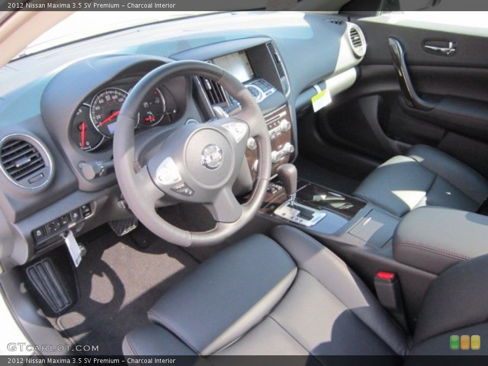 Charcoal Interior Photo for the 2012 Nissan Maxima 3.5 SV Premium #54662394
