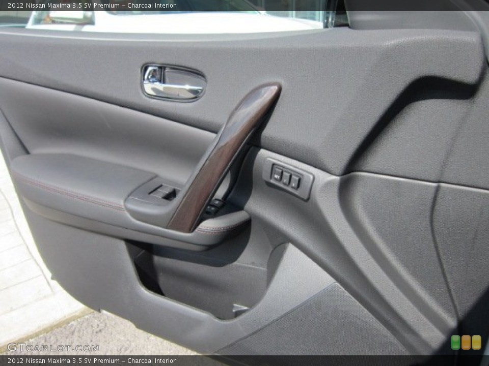 Charcoal Interior Door Panel for the 2012 Nissan Maxima 3.5 SV Premium #54662403
