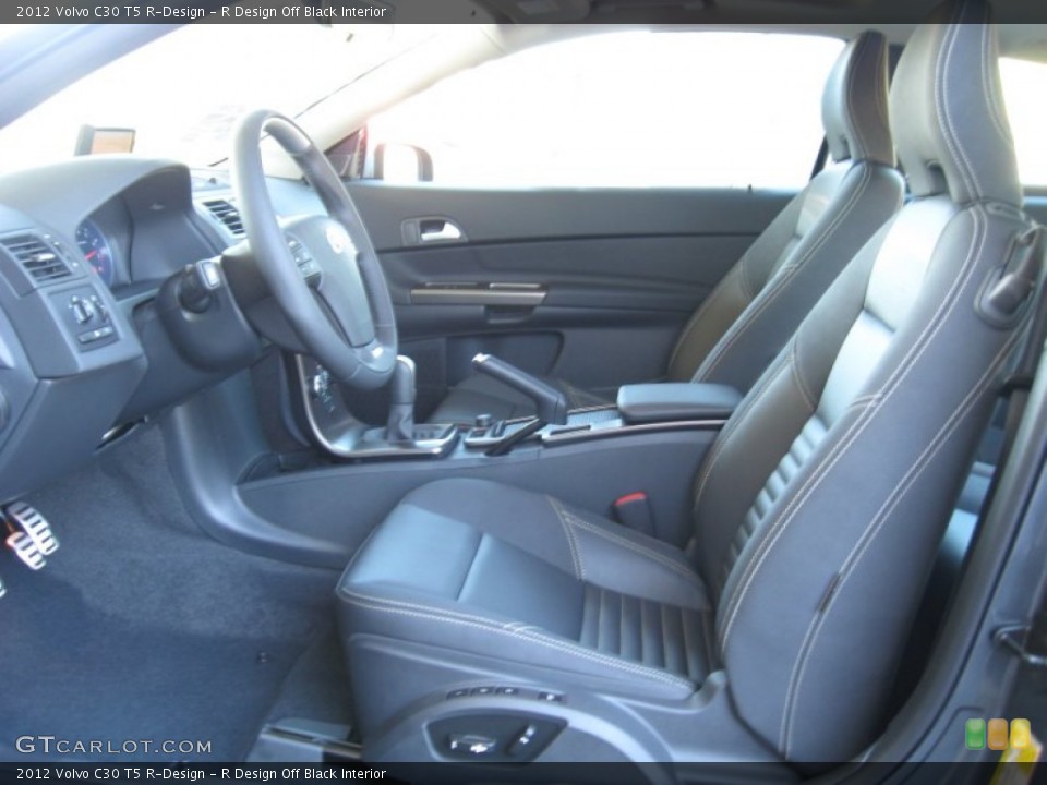 R Design Off Black Interior Photo for the 2012 Volvo C30 T5 R-Design #54662543