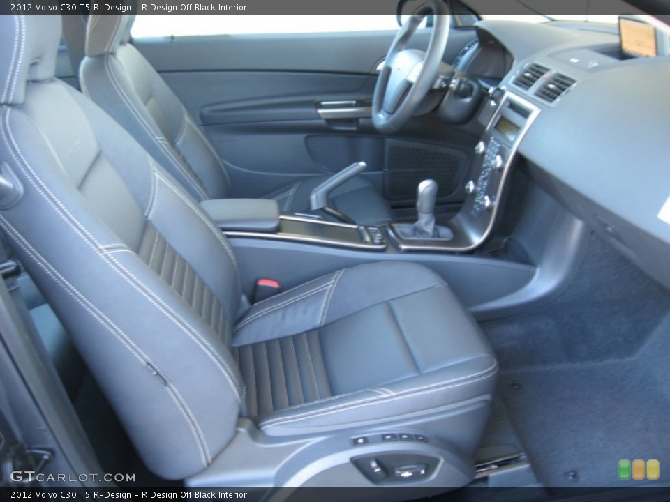 R Design Off Black Interior Photo for the 2012 Volvo C30 T5 R-Design #54662586