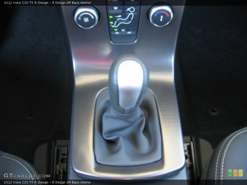 R Design Off Black Interior Transmission for the 2012 Volvo C30 T5 R-Design #54662651