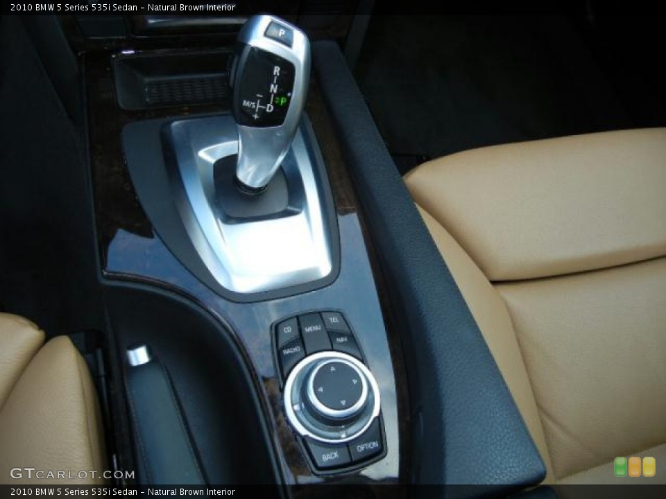 Natural Brown Interior Transmission for the 2010 BMW 5 Series 535i Sedan #54663171