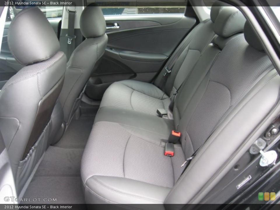 Black Interior Photo for the 2012 Hyundai Sonata SE #54663354