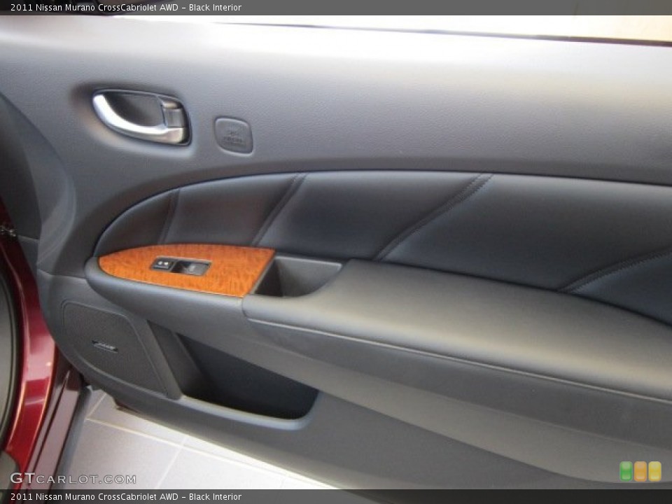 Black Interior Door Panel for the 2011 Nissan Murano CrossCabriolet AWD #54663657