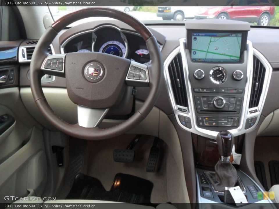 Shale/Brownstone Interior Dashboard for the 2012 Cadillac SRX Luxury #54664527