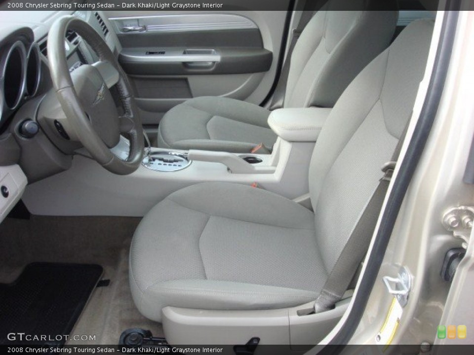 Dark Khaki/Light Graystone Interior Photo for the 2008 Chrysler Sebring Touring Sedan #54664893