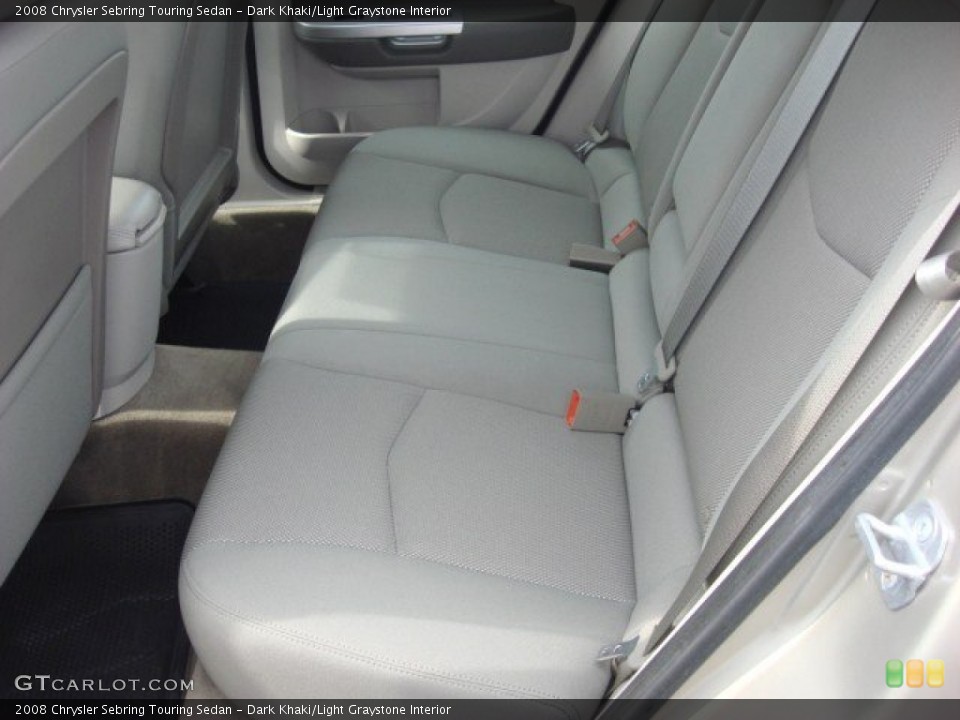 Dark Khaki/Light Graystone Interior Photo for the 2008 Chrysler Sebring Touring Sedan #54664902