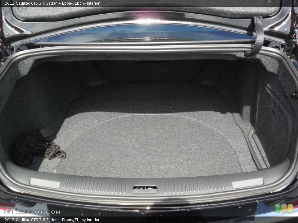 Ebony/Ebony Interior Trunk for the 2012 Cadillac CTS 3.6 Sedan #54665012
