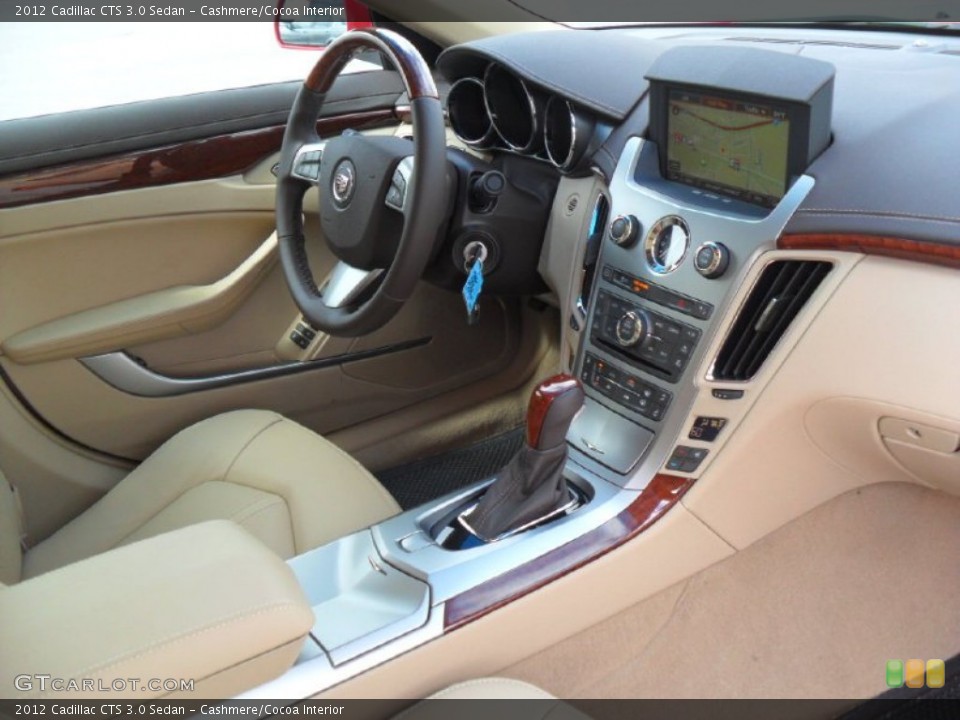Cashmere/Cocoa Interior Photo for the 2012 Cadillac CTS 3.0 Sedan #54665496