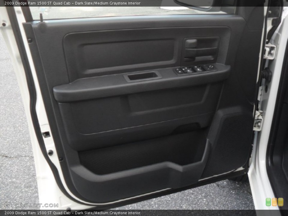 Dark Slate/Medium Graystone Interior Door Panel for the 2009 Dodge Ram 1500 ST Quad Cab #54666048